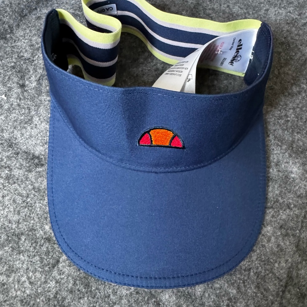 Ellesse Blue Visor Cap